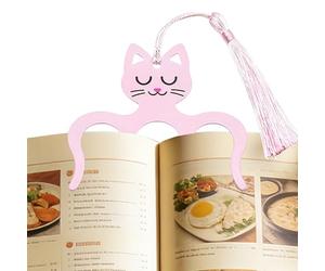 Page Holders for Reading - 3.66 Inches, Non Slip Decorative Portable Cute, Book Page Spreader Sheet Music Clip | Metal Animal Design Thumb Book Clip for Bible, Cookbook, Planner, Kids, Home, School