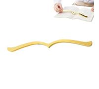 Page Holders For Reading | Aesthetic Brass Portable Hands-Free | Weighted Book Page Holders | Ideal For Reading Students Writers Musicians Cookbook Notebook Textbook