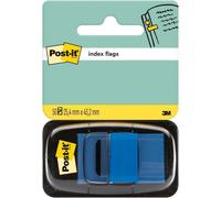 Page Markers,Medium,50 Bookmarks (25.4 Mm X 43.2 Mm) Blue-For Marking,Highlighting Or Coding Information