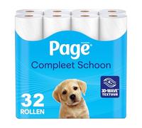 Page® Papier toilette - Papier toilette complet propre - 32 rouleaux, papier toilette avec une texture unique 3D Wave™
