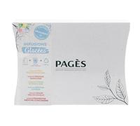 Pagès - Coffret Découverte estivale - assortiment d'infusions à froid - Conditionné au Puy-en-Velay - Coffret en carton 60 Sachets