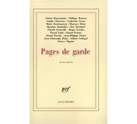 Pages de garde Philippe Bonneu (Auteur), Roger Grenier (Auteur), Pascal Lainé (Auteur), Patrick Grainville (Auteur), Octave Vilquiez (Auteur), Jean-Christophe Rufin (Auteur), Daniel Picouly (Auteur)
