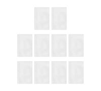 Pages de rangement d'autocollants - Insert de classeur A6 pour le suivi | 10 feuilles à chargement par le haut avec visibilité claire, fentes de rangement multifonctionnelles et qualité durable pour