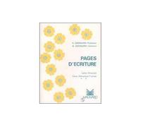 Pages d'écriture au stylo plume : cahier primevère CE1
