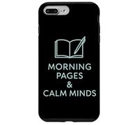 Pages du Matin et Esprits calmes minimalistes et Confortables Coque pour iPhone 7 Plus/8 Plus