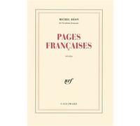 Pages françaises Michel Déon (Auteur)