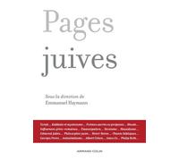 Pages juives - Emmanuel Haymann - Armand Colin - broché - Etude