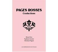 Pages rosses - craductions - Christian Prigent - Impressions Nouvelles - broché - Roman