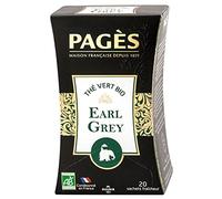 Pages Thé Vert Earl Grey Bio 20 sachets (lot de 3