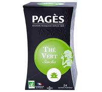 Pages Thé Vert Sencha Doux Bio 20 sachets (lot de 3
