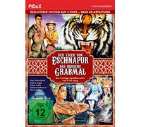 Paget,Debra - Der Tiger von Eschnapur + Das indische Grabmal - Remastered Edition (neue 4K Ultra-HD Abtastung) / Die komplette 2-teilige Abenteuerfilmreihe (Pidax Film-Klassiker) [2 DVDs]
