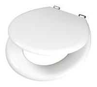 Pagette Olfa tradition +7 WC siège 770-0001 blanc, avec couvercle, charnière en acier inoxydable