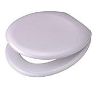 Pagette Pagette Rondo WC siège 794680209 Bahama beige, avec revêtement, fixation en acier inoxydable