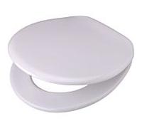 Pagette Pagette V.I.P. WC siège 794981402 blanc , avec couvercle, fixation en acier inoxydable