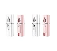 PAGJHRFJG 4X Nano Mist PulvéRisateur Refroidisseur Vapeur Humidificateur USB Rechargeable Hydratant NéBuliseur Beauté Soins de la Peau