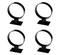PAGJHRFJG 4X Support de Bandeau Acrylique, Accessoires pour Cheveux, PréSentoir de Bandeau, Support de Noir