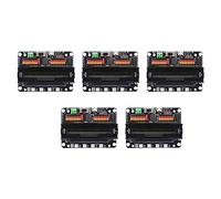 PAGJHRFJG 5X Carte D'Extension Micro: Bit Robotbit V2.0 Prend en Charge la Programmation Hors Ligne Makecode Carte D'Extension pour Micro: Bit Robotbit