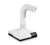 PAGJHRFJG Filtre D'Absorption de Poussière de Clou Extracteur de Fumée de Soudage pour Graveur/Découpe, Pyrogravure, Imprimante 3D Blanc Prise UE