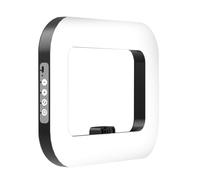 PAGJHRFJG Lumière Annulaire LED Portable à Main Rechargeable pour Téléphone Mobile, Idéale pour les Diffusions en Direct et la Photographie de Bureau.