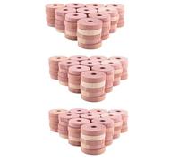 PAGJHRFJG Paquet de 150 Anneaux en Bois de CèDre pour VêTements, Blocs de CèDre Aromatiques, pour Placards et Tiroirs, Protecteur de Rangement pour VêTements