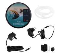 PAGJHRFJG Système Smart ATO pour Aquariums Remplisseur d'eau Automatisé avec Installation Magnétique Épaisseur Maximale du Réservoir 12.5mm Prise EU