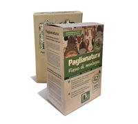 Paglianatura Distributeur de Foin Mountain 600 g | Foin Naturel pour rongeurs et Lapins | Frais et Riche en Fibres