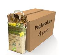 Paglianatura Kit de 4 pièces - Foin Naturel au Pissenlit 1300 g - Nourriture Riche en Fibres pour Lapins, rongeurs et Petits Animaux