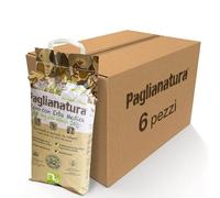 Paglianatura Kit de 6 Sacs de Foin Naturel de 1300 g avec Luzerne - Aliment Riche en Fibres, protéines et Calcium pour Lapins, cobayes et rongeurs - 100% Naturel