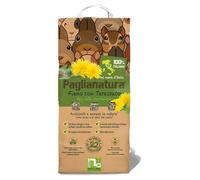 Foin naturel avec pissenlit 1300g - Aliment riche en fibres pour lapins, rongeurs et petits animaux