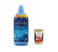 PAGLIERI Felce Azzurra Adoucissant concentré parfumé Classico, parfum longue durée 92 lavages, 1840 ml + Italian Gourmet Polpa 400 g