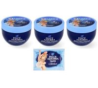Maina Colomba Zuppa Inglese Lot de 3 gâteaux de Pâques remplis de crème de whisky et de crème, colombe de Pâques de la tradition italienne 750 g + 1 sachet de talc Felce Azzurra 100 g