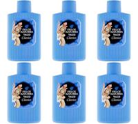 Lot de 4 moulin blanc craquelé salé avec levain naturel, collation salée pour goûter, sans huile de palme, 500 g + 1 paquet de talc fougère bleue gratuit, enveloppe de 100 g