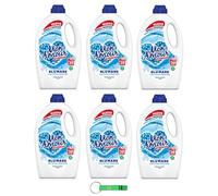 Paglieri Mon Amour Blu Mare Lot de 6 lessives liquides pour machine à laver Formule améliorée, parfum supplémentaire, 39 lavages, 1560 ml + porte-clés Beni Culinari gratuit