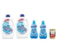 Paglieri Mon Amour Blu Mare Paquet de lessive - Assouplissant - Sachets parfumés - 4 articles du même parfum + Italian Gourmet Polpa 400 g