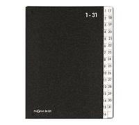 Pagna 1-31- Agenda organiseur Noir (Import Royaume Uni)