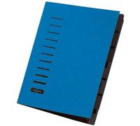 PAGNA 1554277 Trieur bleu DIN A4 carton aggloméré Nombre de compartiments: 7
