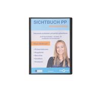 PAGNA 21011-01 Porte-vues A4 PP Office avec poche avant Noir