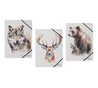 PAGNA 21636-25 Save me No.5 Lot de 3 chemises à élastique A4