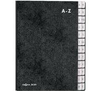 PAGNA – Classeur trieur à soufflet 24241-04 – A4, 24 compartiments A-Z, noir