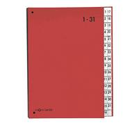 PAGNA 24329-01 CARPETA A4 CARTÃ“N ROJO