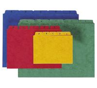 Pagna® 26251-01 Répertoire-guide pour fiches A - Z - pour format A6 horizontal, rouge