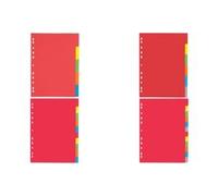Pagna 31061- Intercalaire A4 6, 6 couleurs assorties