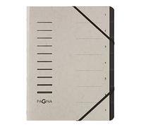 PAGNA Trieur Sorting File 40058-21 – 7 compartiments A4 – Gris clair