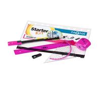 Pagna 99520-34 Kit de démarrage pour débutant avec taille-crayon, règle et crayon Rose foncé