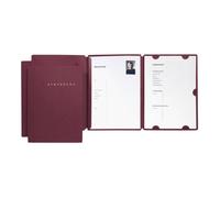 Pagna Basic Select Chemise À Reliure Latérale Rouge (Pack De 3)