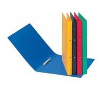 PAGNA Classeur 2 anneaux, en carton, noir Noir G