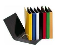 PAGNA Classeur à anneaux Basic Colours DIN A4 2 anneaux largeur du dos 35 mm rouge 20606-03