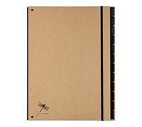 Porte-documents - PAGNA - 44012-11 - A4 - Carton - Marron - Recyclable