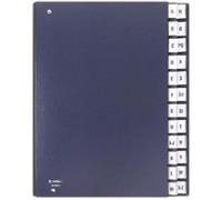 Pagna classeur à soufflet a-z donau trieur à soufflet en bleu foncé G