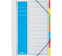 PAGNA Classeur DESKORGANIZER Lucy Colors transparent en PP 7 pièces DIN A4
